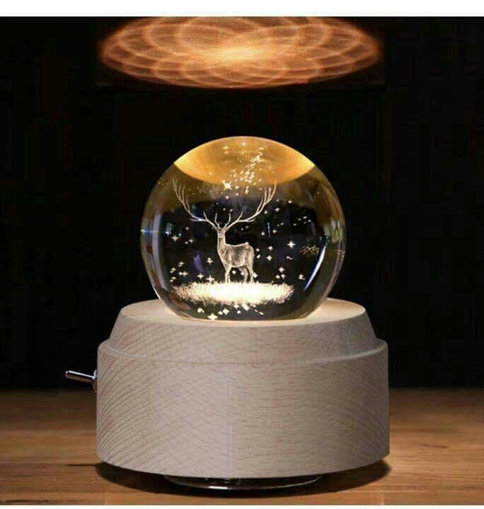 ·クリスタルボールオルゴール変わらぬ音とメロディーに癒されます