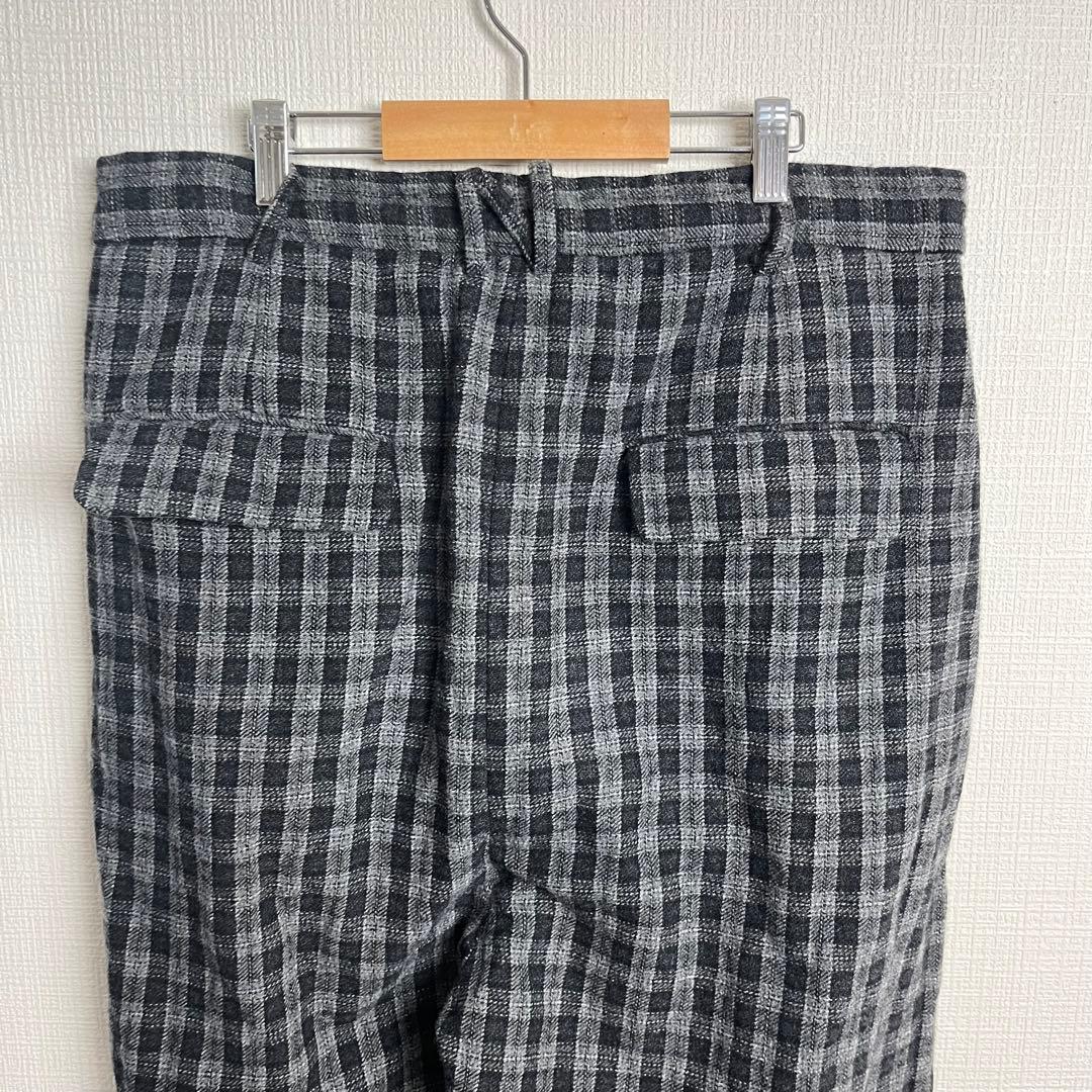 518 Tech系 ステンレス糸混グレンチェック NICENESS PETER