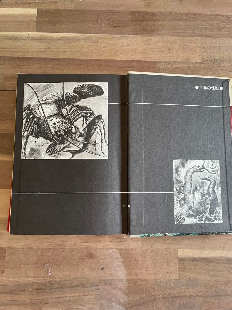世界の怪獣　1971年版　外箱付き　中岡俊哉