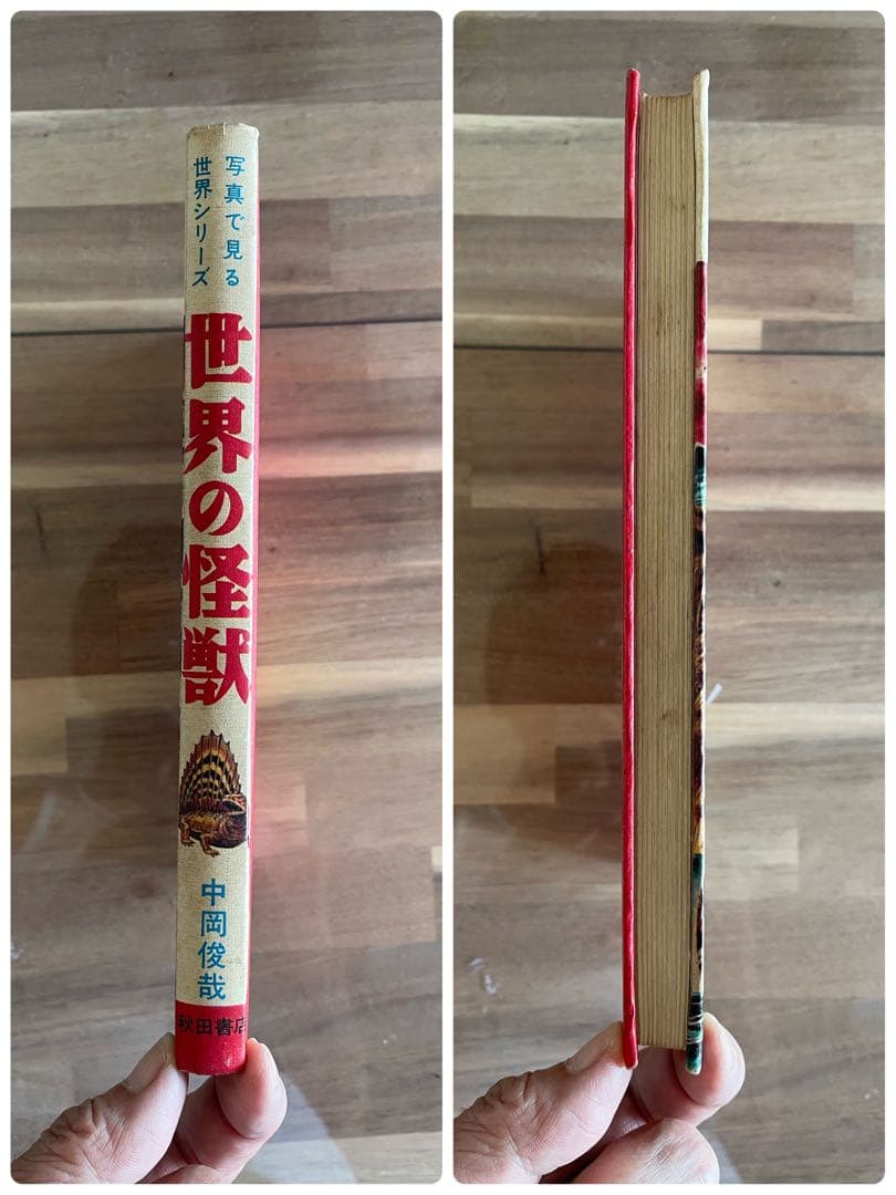 世界の怪獣　1971年版　外箱付き　中岡俊哉