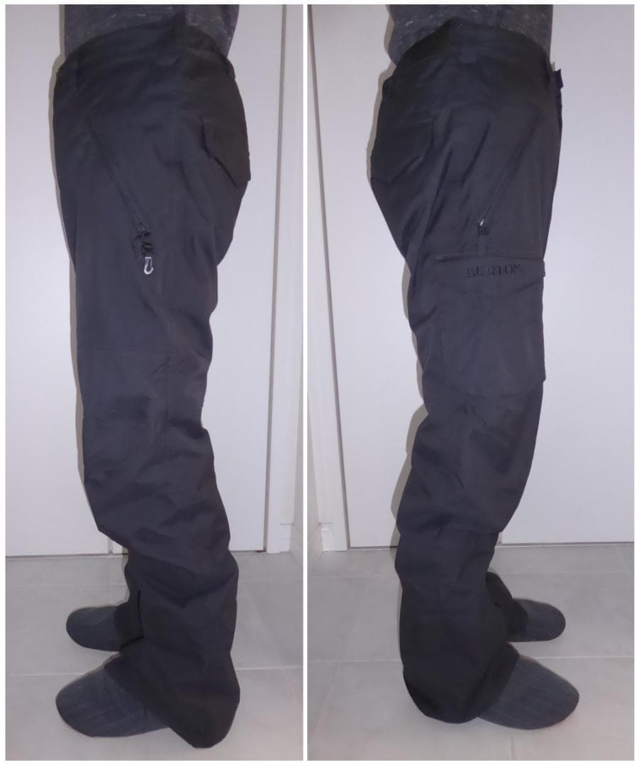 BURTON スノーボード用ジャケット/パンツ/撥水パーカー3点セット Sサイズ