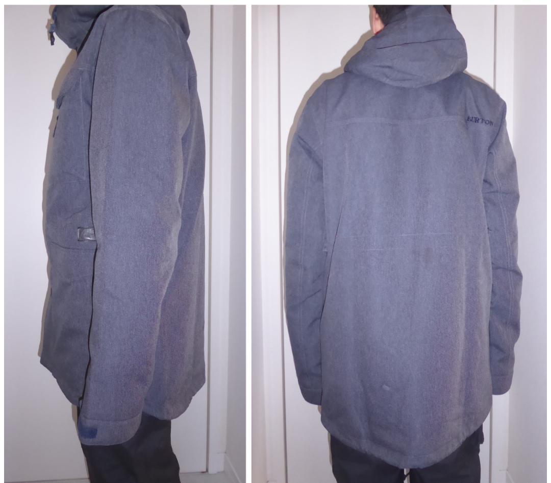 BURTON スノーボード用ジャケット/パンツ/撥水パーカー3点セット Sサイズ