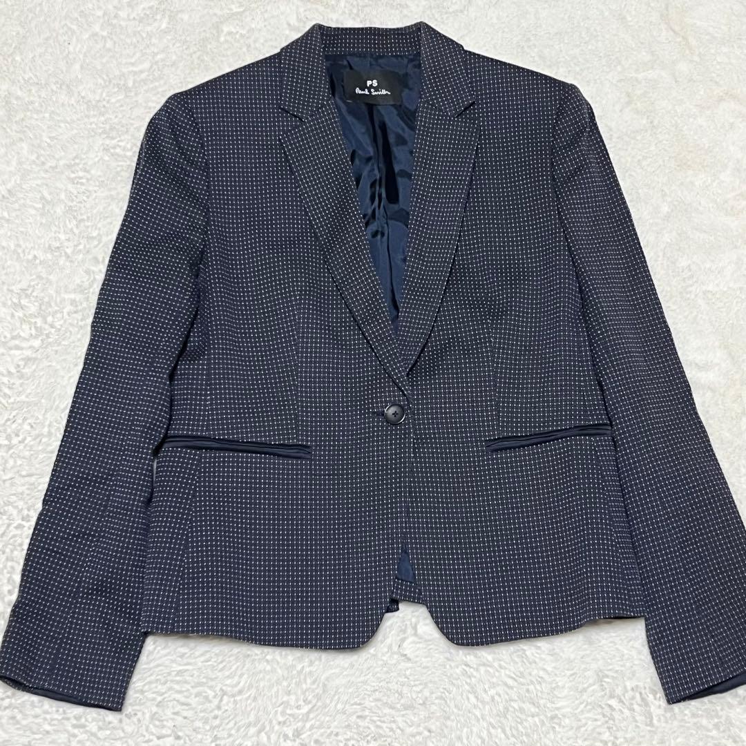 美品/現行　PS Paul Smith セットアップ　パンツスーツ ネイビー　L