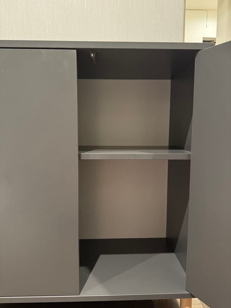 EKET エーケト キャビネットコンビネーション 脚付き, 木製,