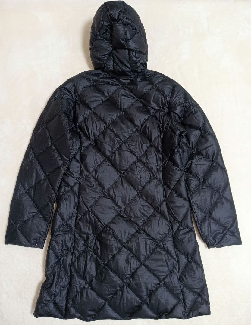 美品　montbell　スペリオダウントラベルコート　ブラック　黒　レディースL