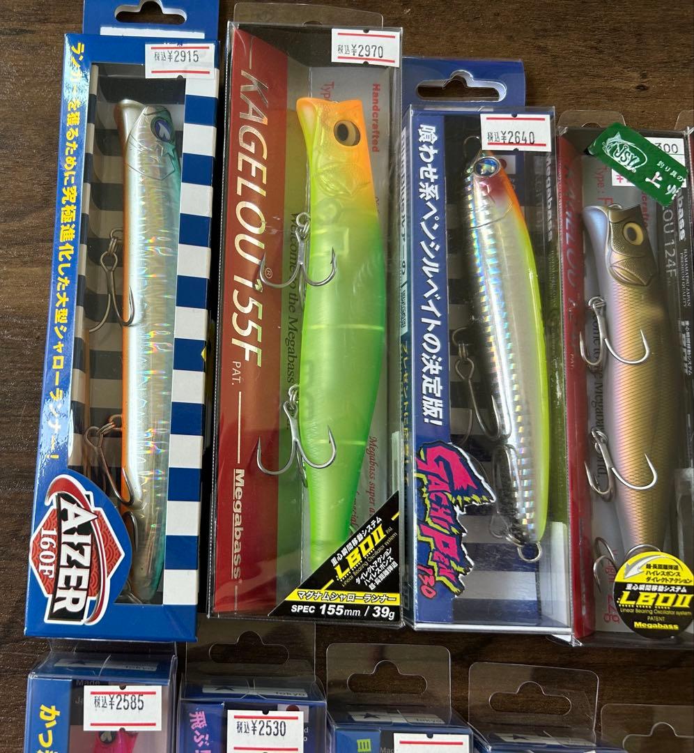 2月特価ブルーブルーオリカラメガバスカゲロウオリカラDUOコアマン等36個セット