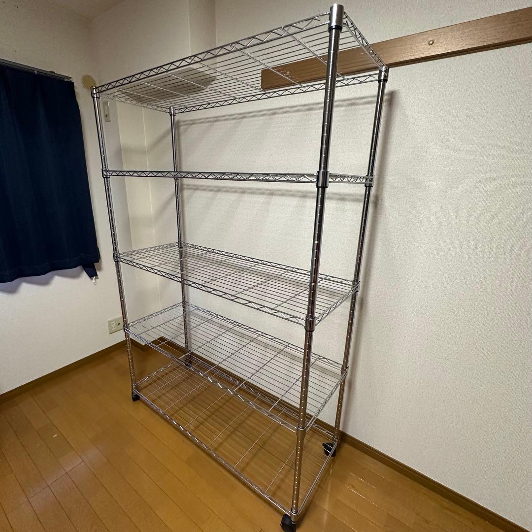 ルミナス 互換 スチールラック 幅約120高さ約180cm 25-12185