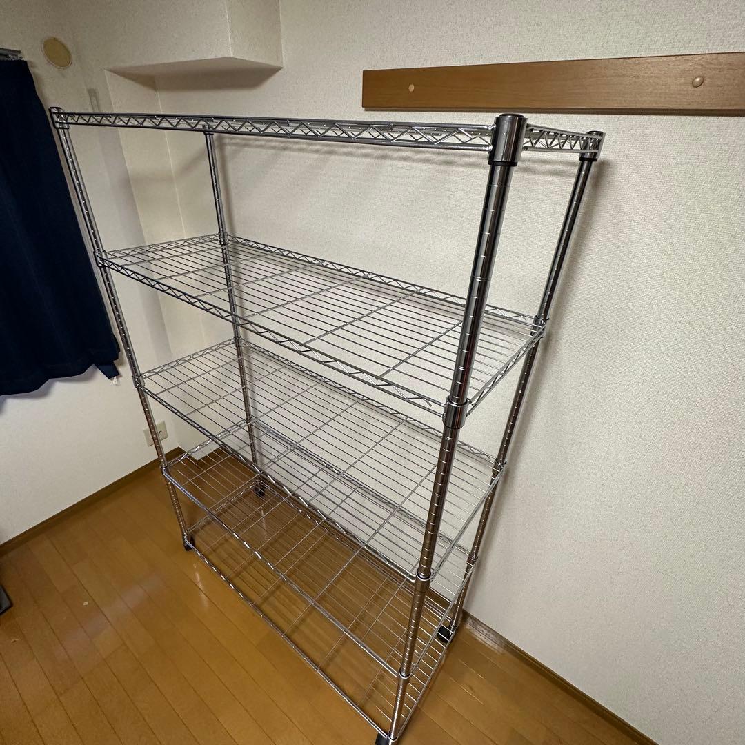 ルミナス 互換 スチールラック 幅約120高さ約180cm 25-12185