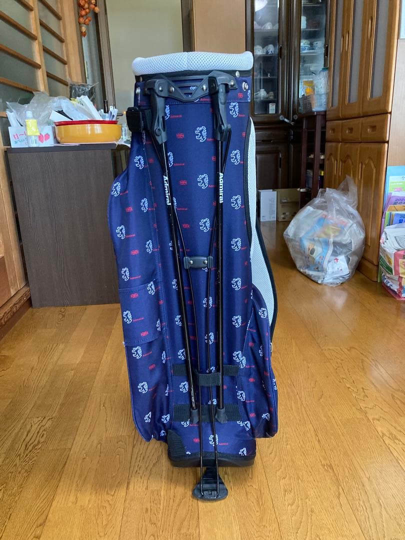 アドミラル　スタンドキャディバッグ ネイビー