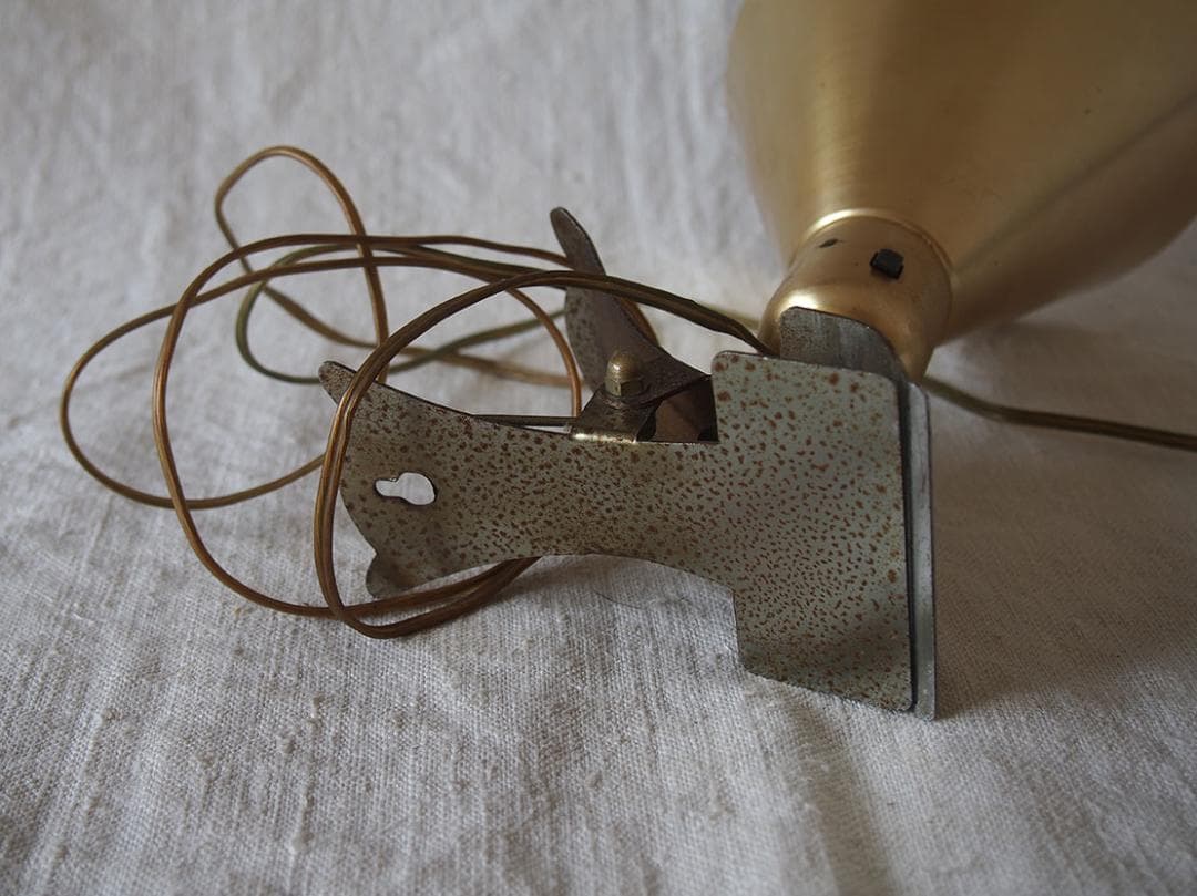 アルミクリップライト ミッドセンチュリー クリップライト ヴィンテージ/K396