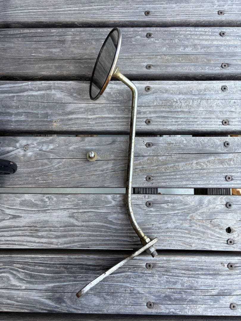 Vespaベスパ100ビンテージシート　キャリア　ミラーセット