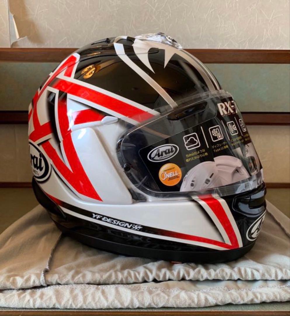 RX7X ナカノ X 61.62 arai フルフェイスヘルメット
