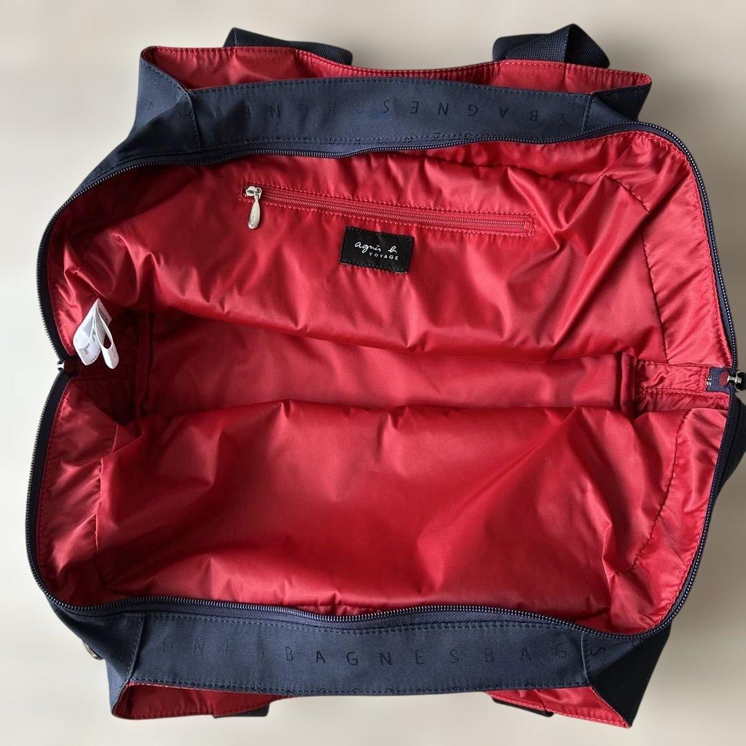 アニエスべーボヤージュ/ボストンバッグ/ネイビー/2way