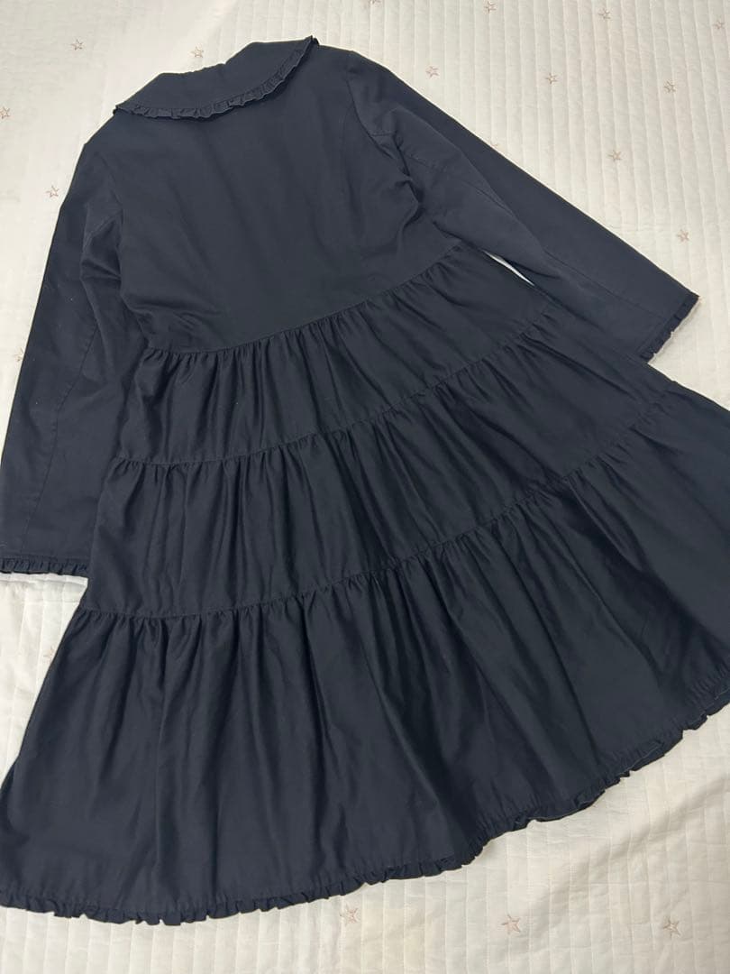 ピンクハウス　ティアード　フレア　コート　春　キルティング　ローズ　2025