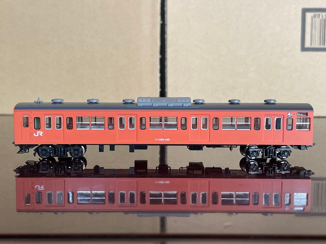 ジャンク　TOMIX 103系　初期型　オレンジバーミリオン