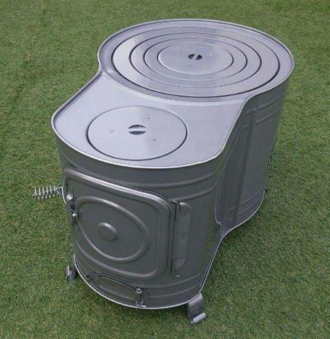 ★値下げしました★薪ストーブ 時計型 新品未使用 ★冬キャン冬BBQや災害時に