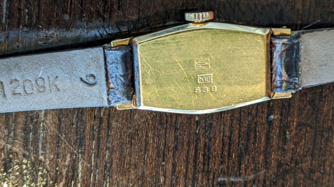 18金セイコービンテージ手巻き時計