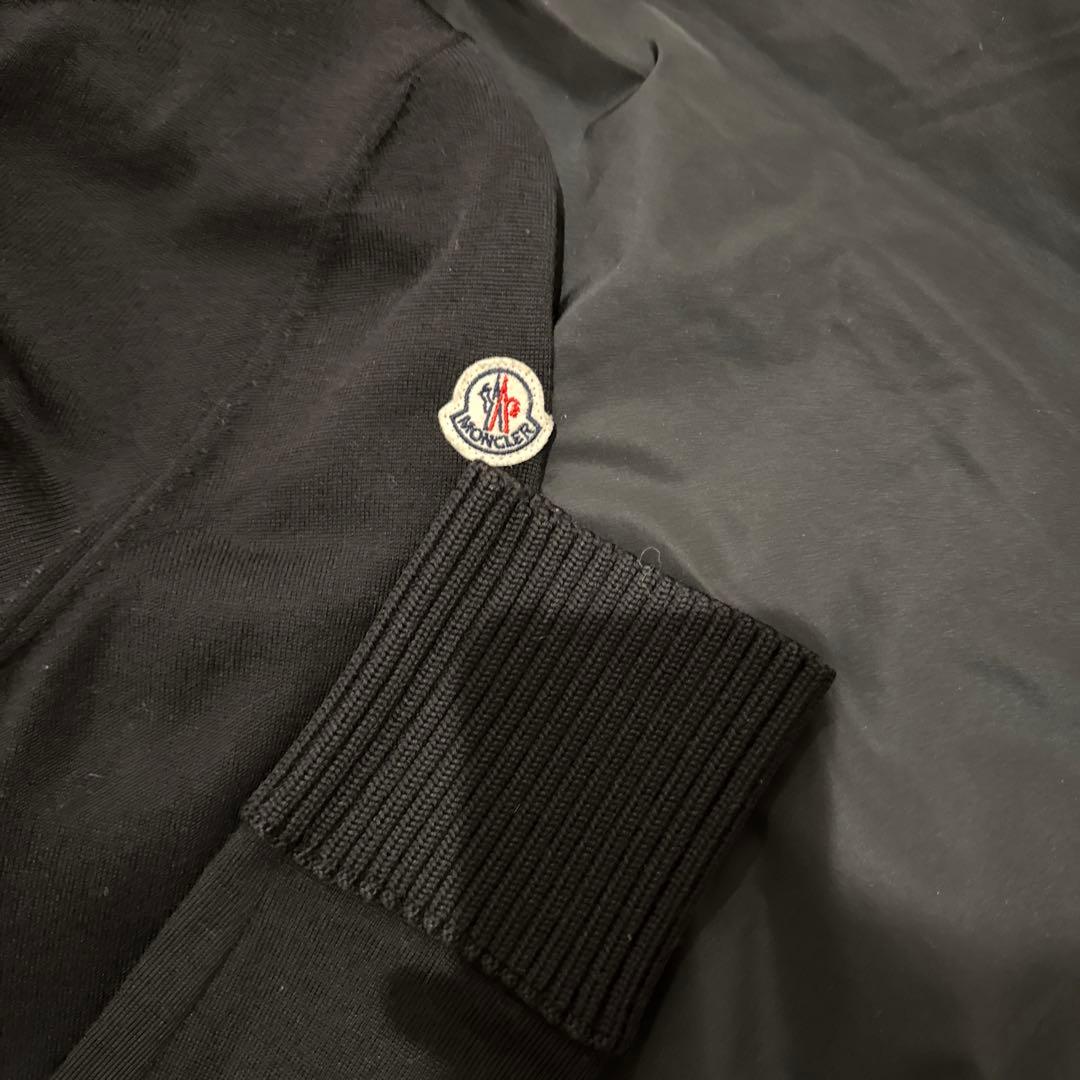 モンクレール MONCLER セーターニット異素材コンビレディース ブラック