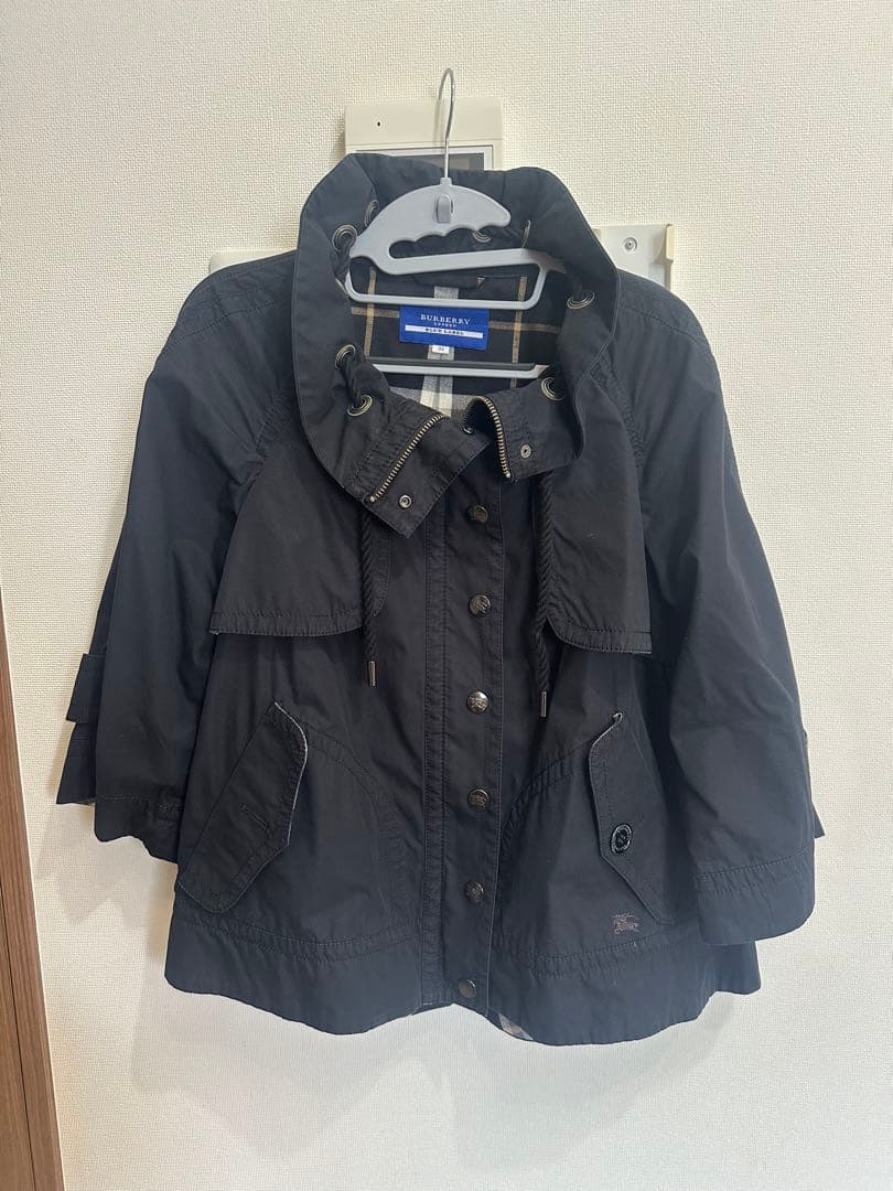 【美品】BURBERRY BLUE LABEL ショートトレンチコート 38