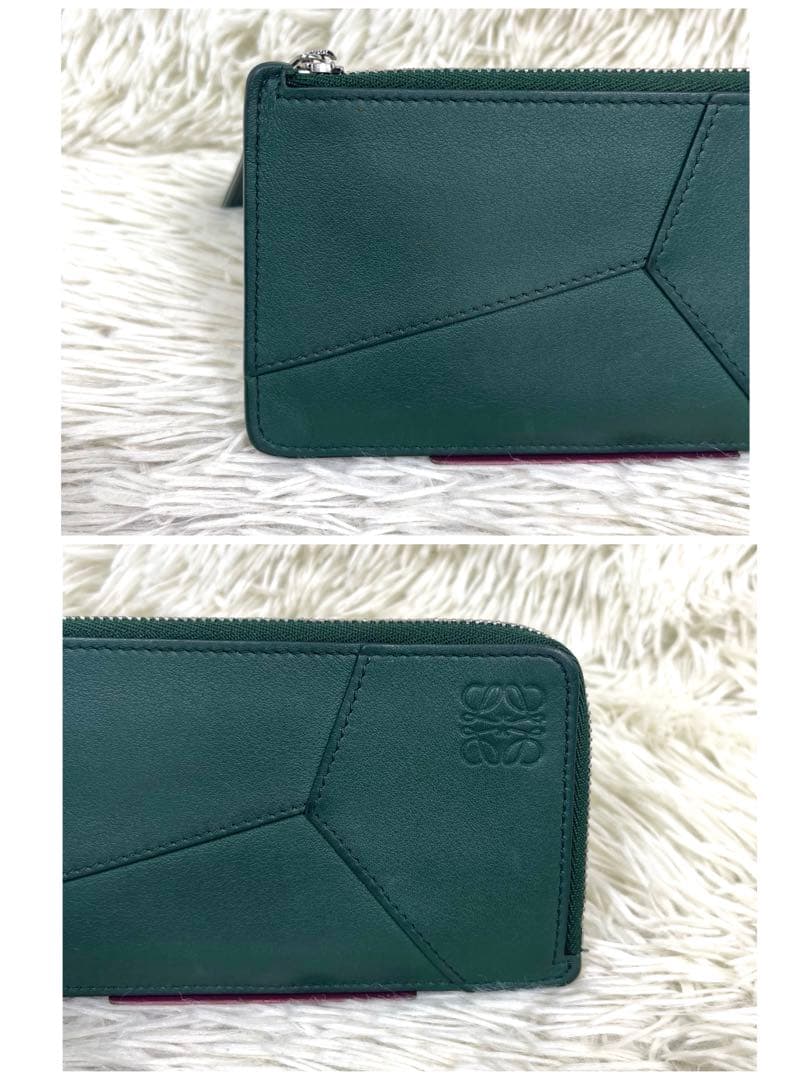 極美品‼️LOEWE パズル ロング カードホルダー　 クラシックカーフ