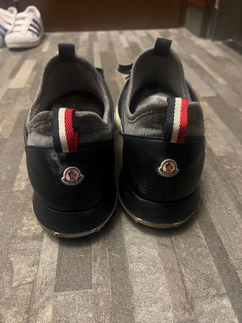 MONCLER スニーカー グレー/ネイビー　モンクレール