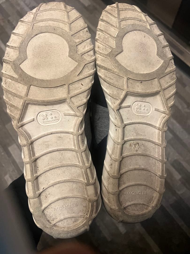 MONCLER スニーカー グレー/ネイビー　モンクレール