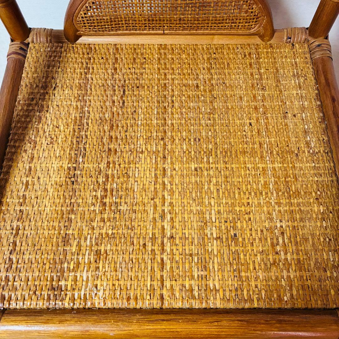 籐家具 ラタン 5段 チェスト 昭和レトロ タンス 収納棚 ナチュラル