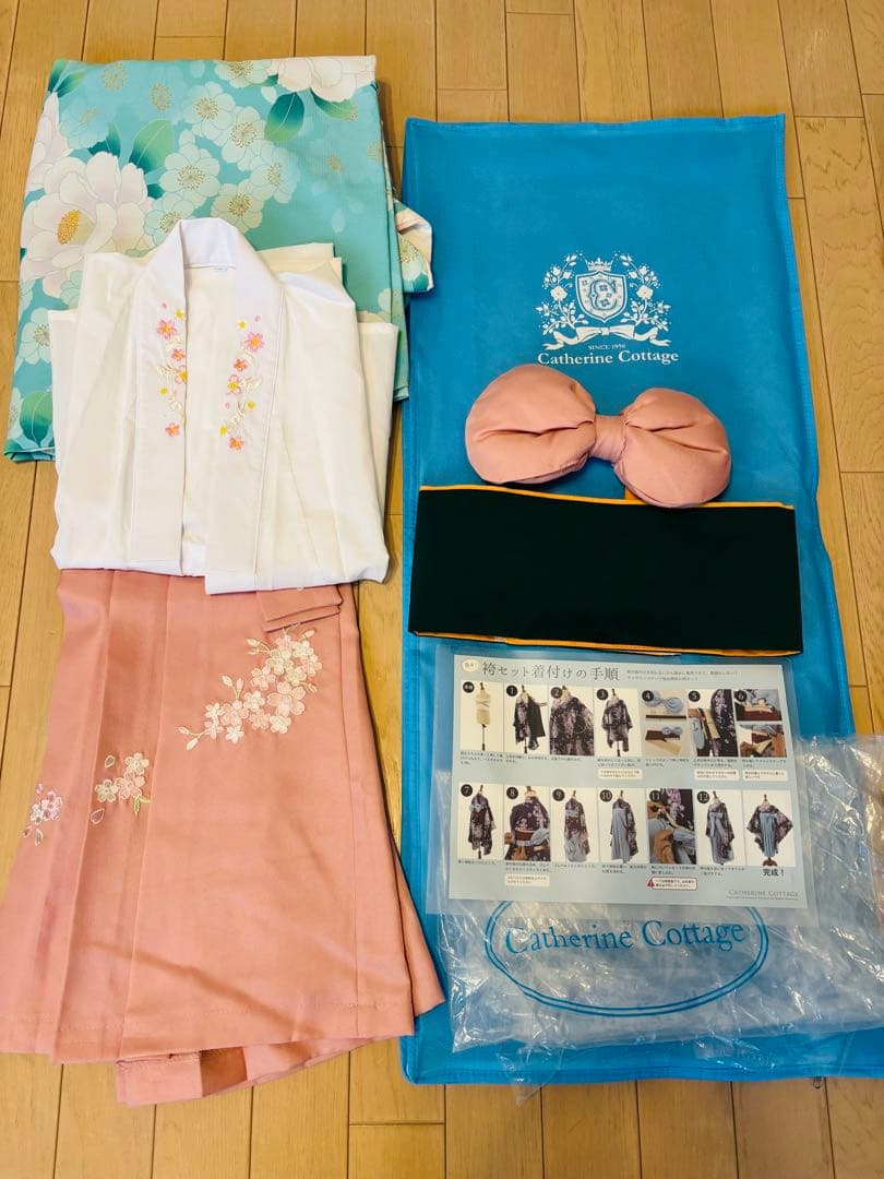 キャサリンコテージ ⭐︎150cm 袴セット &半襦袢付き　小学生　卒業式