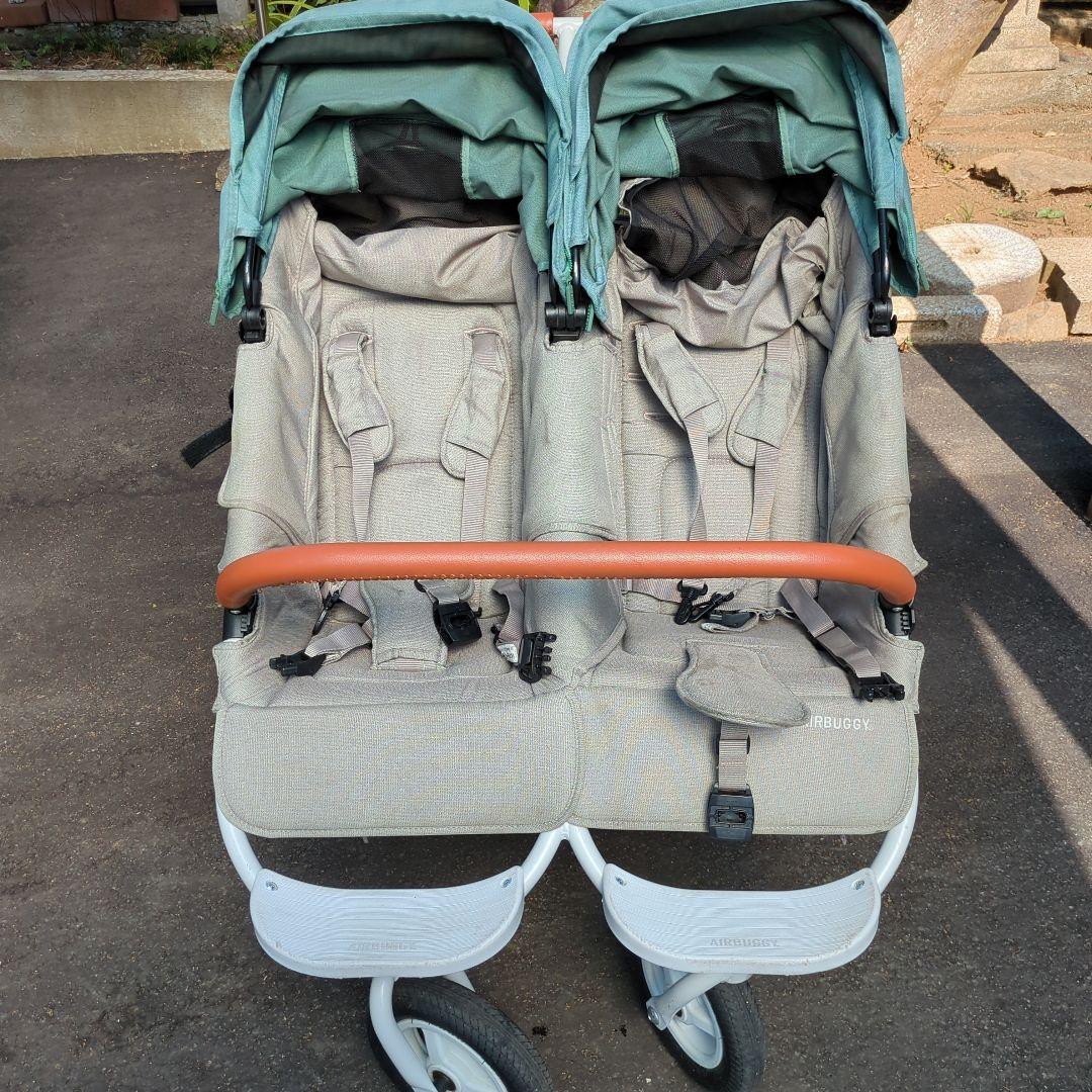 エアバギーココダブルベビーカークローバー