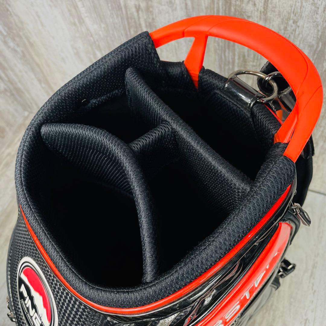 【廃盤品】PING ピンMr. PING KARSTEN エナメルキャディバッグ