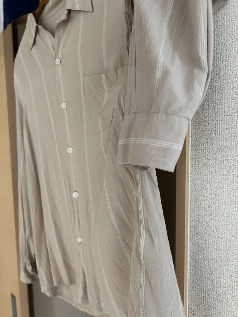 WACKOMARIA オープンカラーシャツ 長袖