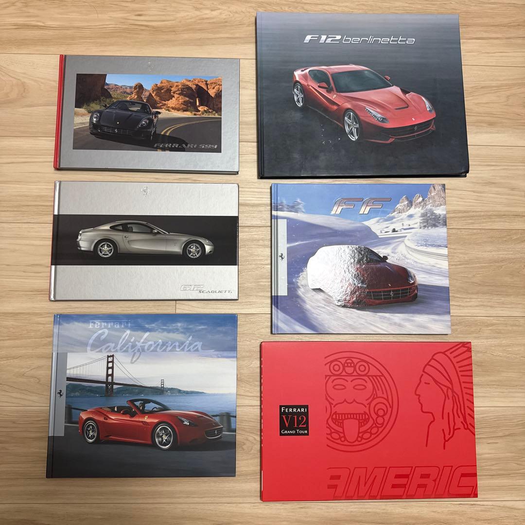 Ferrari フェラーリ　2000年代カタログセット 6冊