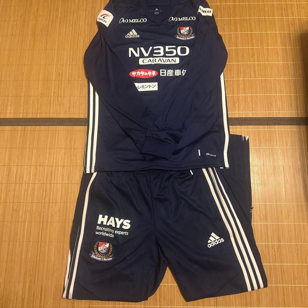 横浜F・マリノス　選手支給　実使用　トレーニングウェア　パンツ　セット　L 非売