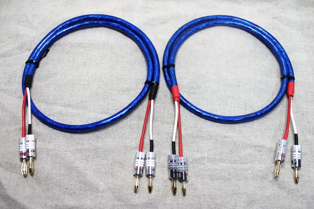 2200αゾノトーンZONOTONE 1.5m2本 ナカミチ新品金バナナプラグ付