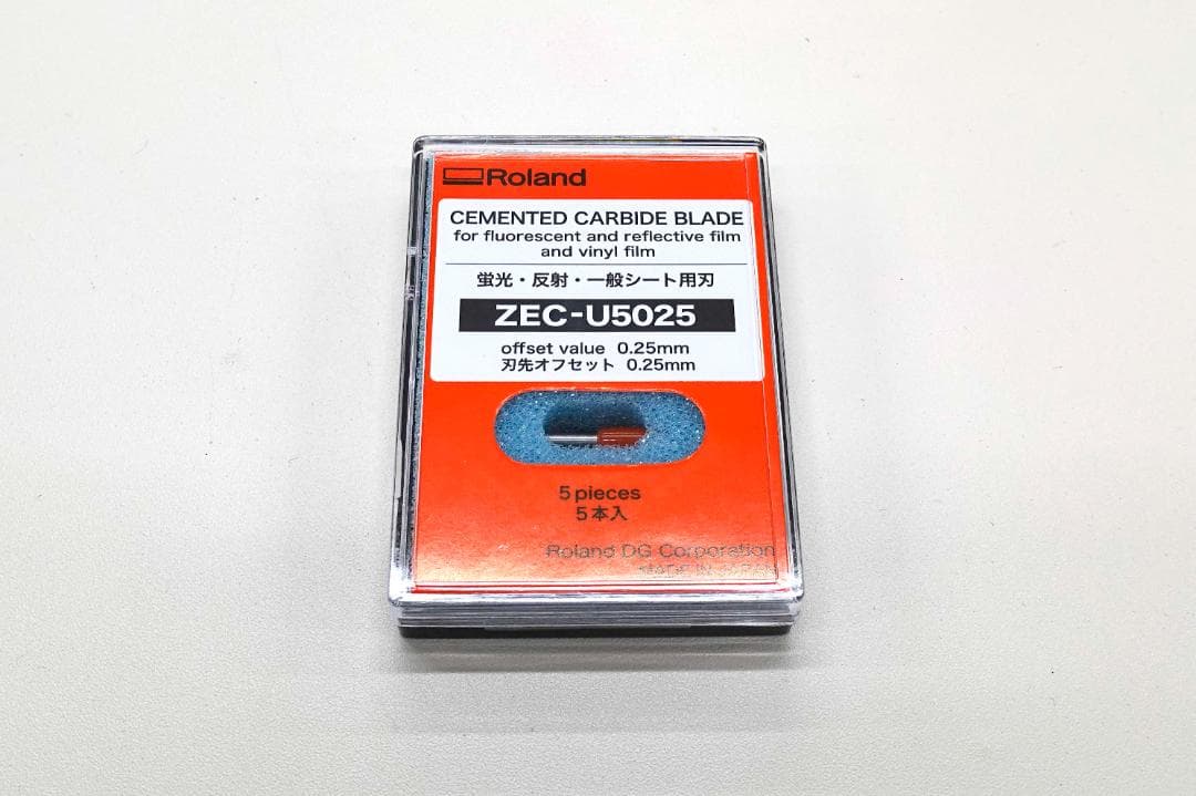新品 Roland カッティング用 替刃 ZEC-U5025【5本入り】