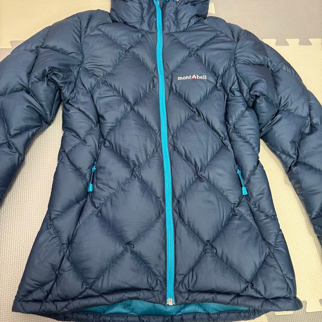 モンベル ライトアルパインダウンパーカ ネイビー M EXダウン 800FP