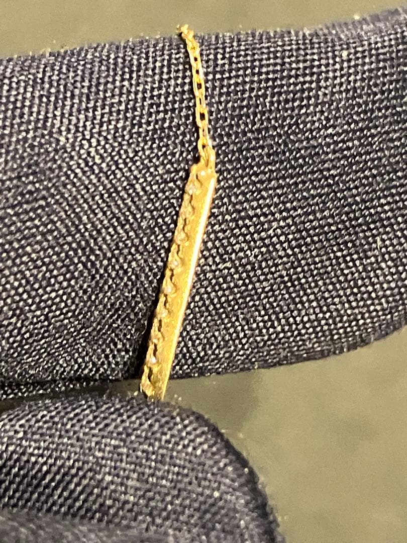 AHKAH ティナチェーンブレスレット　全長15.5cm 短めぴたっと着用可能