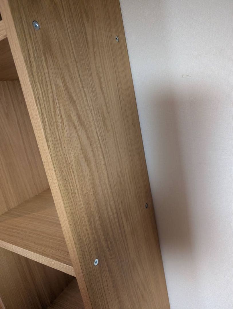 ■送料込■無印良品 スタッキングシェルフ 木製家具 棚 オーク材 収納 MUJI