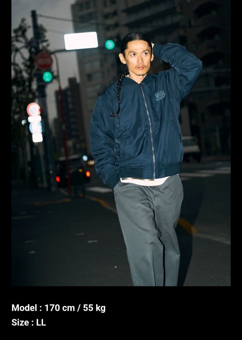 うに ROLLER MA-1 Jacket 3L 最安 ローラーマガジン