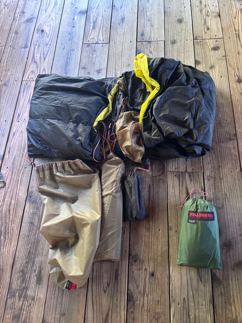 ヒルバーグ　HILLEBERG ケロン4GT フットプリント付