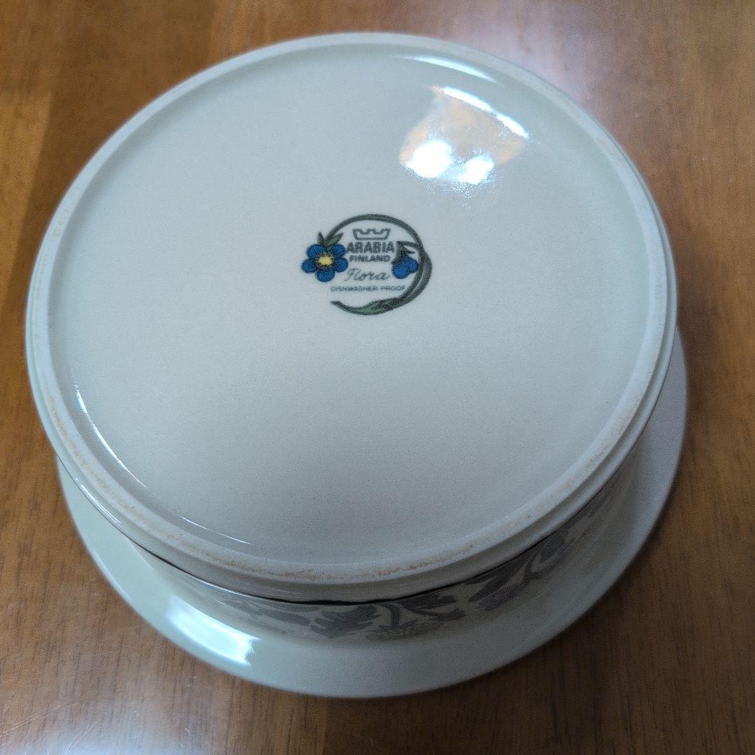 【ann】アラビア　フローラ　ボウル　キャセロール　大