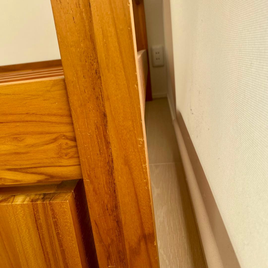 jama730 　unico ウニコ　木製ダブルベッドフレーム