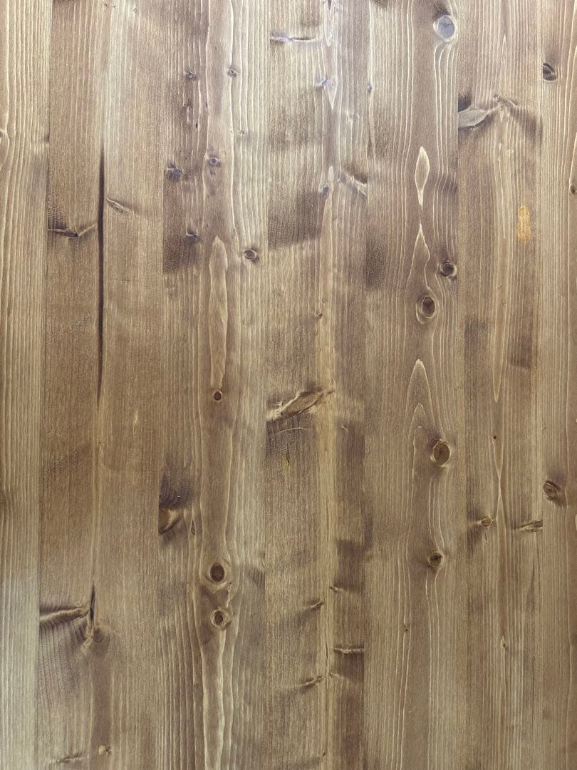 LOWYA ダイニングテーブル ヴィンテージ風 ライトブラウン　幅120cm