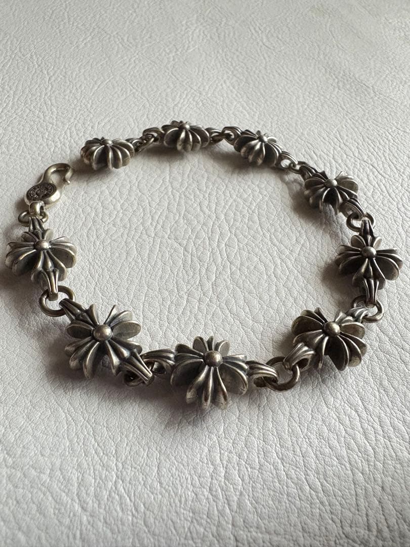 確認用。シルバーブレスレット・９２５・重量感