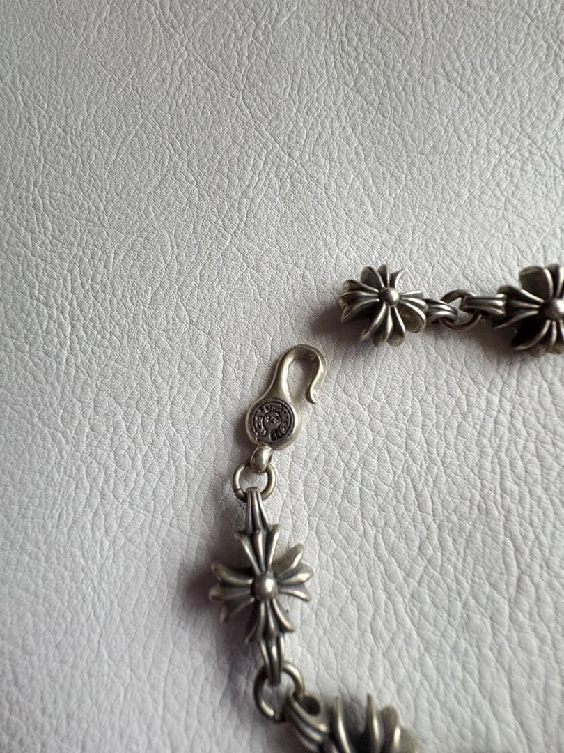 確認用。シルバーブレスレット・９２５・重量感