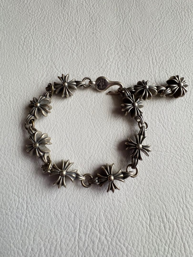 確認用。シルバーブレスレット・９２５・重量感