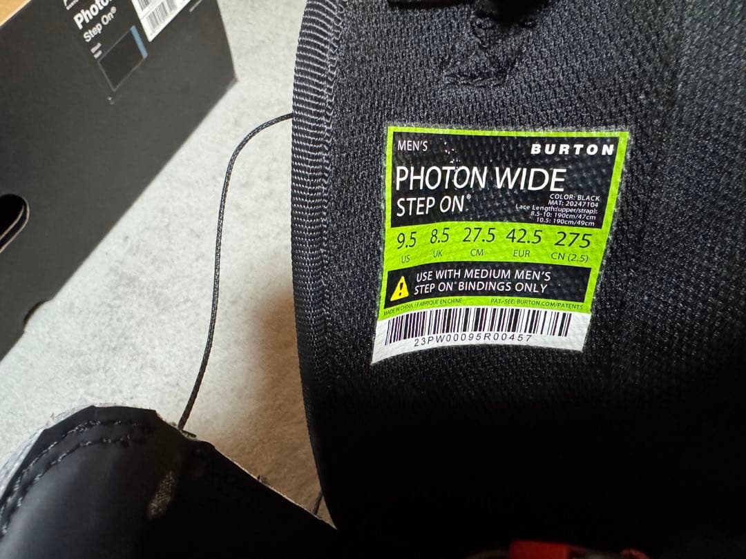 SHUTARO8 Burton フォトン WIDE Step On