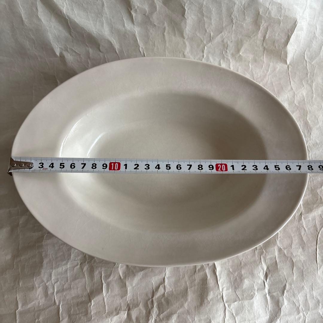 角田淳　オーバル皿