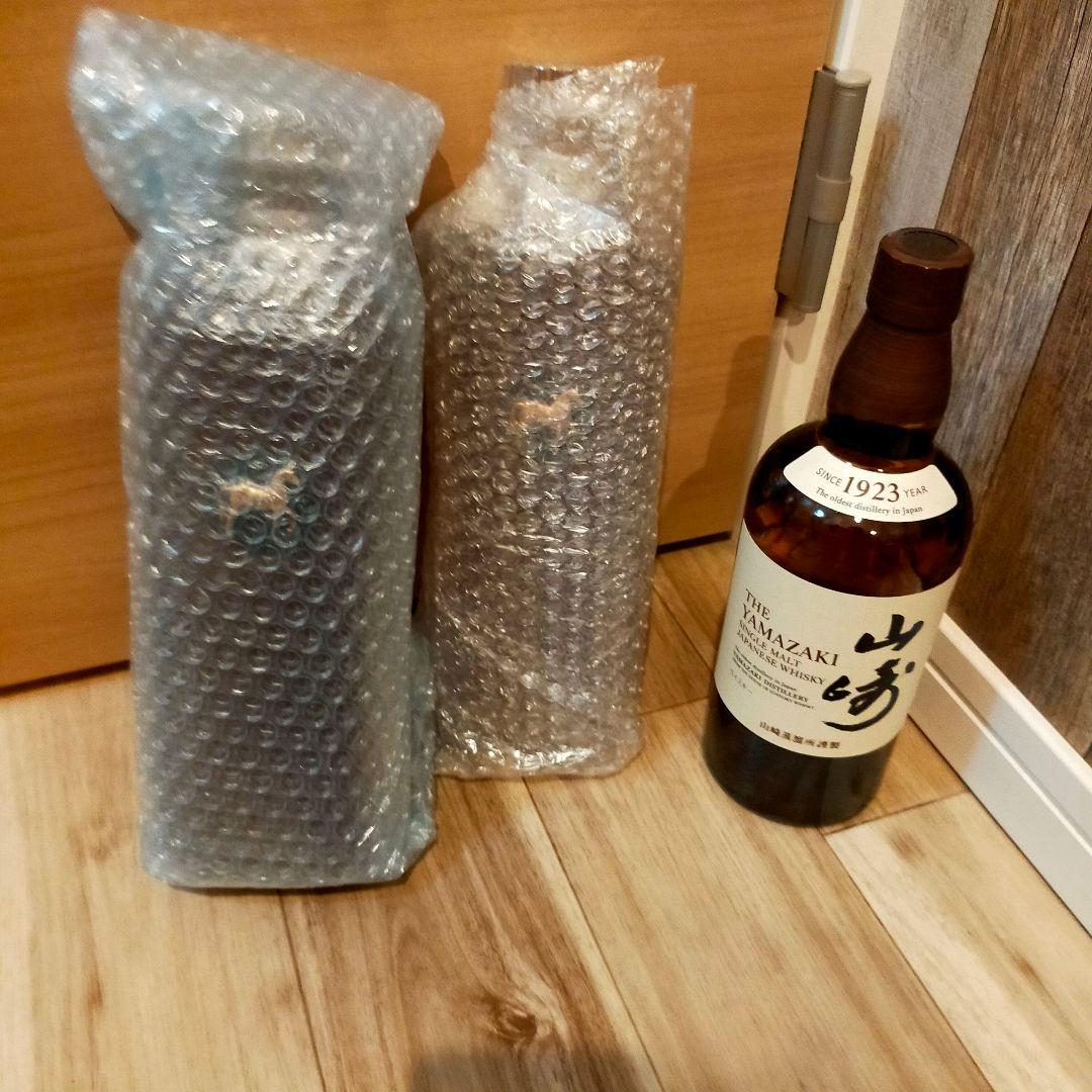 ウイスキー 山崎 ビヨンセ 全部で3本