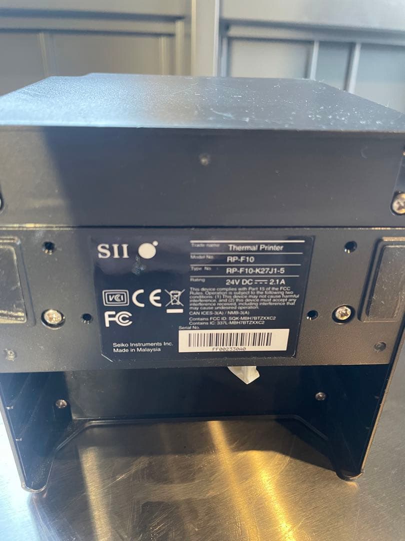 お値下げ！　サーマルプリンター レシートプリンター　RP-F10 ブラック